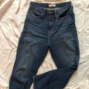 Madewell high waisted Mom Jean